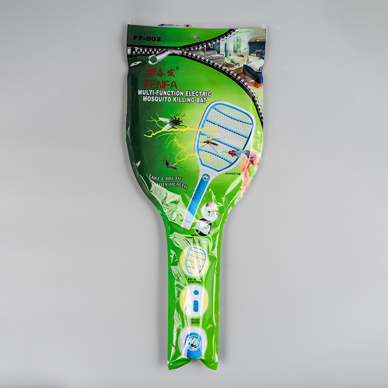 FF-002 3색 LED 납산 배터리 400mAh 플러그 전기 모기채찍기 포함 FF-002 3색 LED 납산 배터리 400mAh 플러그 전기 모기채찍기 포함